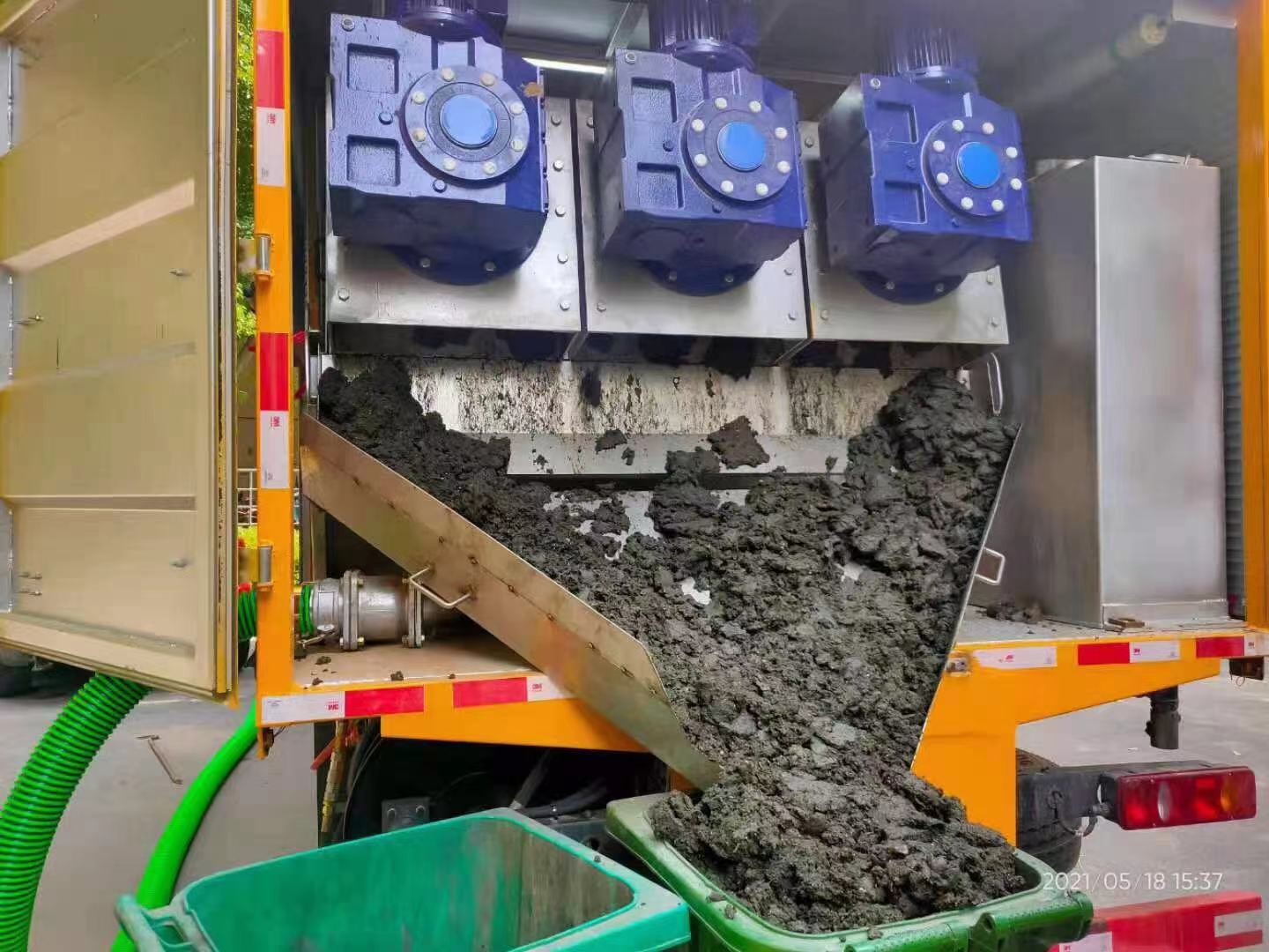 纳溪化粪池清掏城市维护站-泥浆净化干湿分离处理